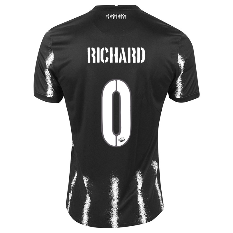 Homem Camisola Richard #0 Preto Alternativa 2021/22 Camisa