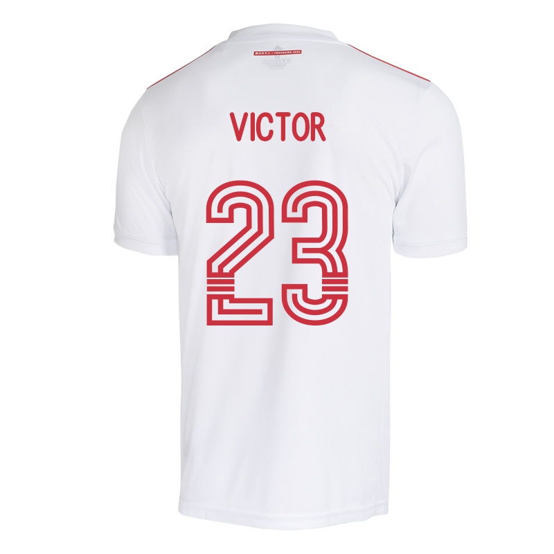 Homem Camisola Paulo Victor #23 Branco Alternativa 2021/22 Camisa