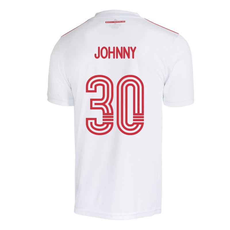 Homem Camisola Johnny #30 Branco Alternativa 2021/22 Camisa
