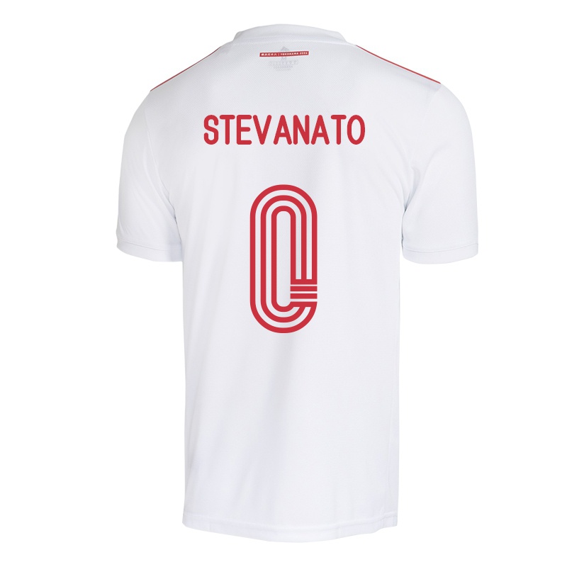 Homem Camisola Eduardo Stevanato #0 Branco Alternativa 2021/22 Camisa