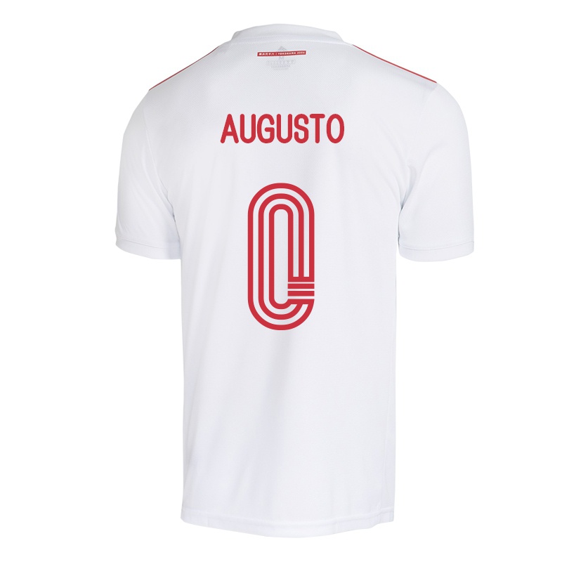 Homem Camisola Vinicius Augusto #0 Branco Alternativa 2021/22 Camisa