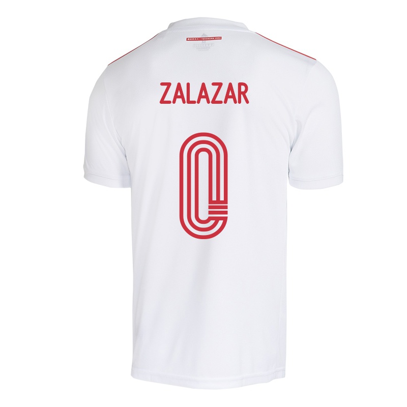 Homem Camisola Maxi Zalazar #0 Branco Alternativa 2021/22 Camisa