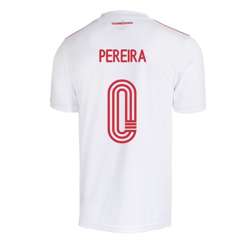 Homem Camisola Igor Pereira #0 Branco Alternativa 2021/22 Camisa