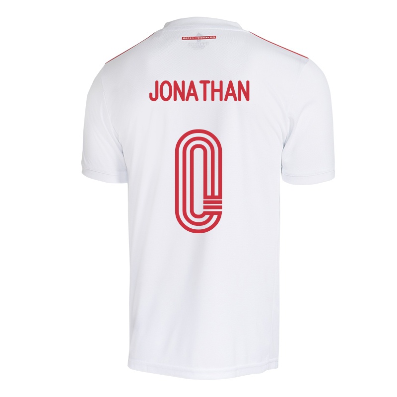 Homem Camisola Jonathan #0 Branco Alternativa 2021/22 Camisa