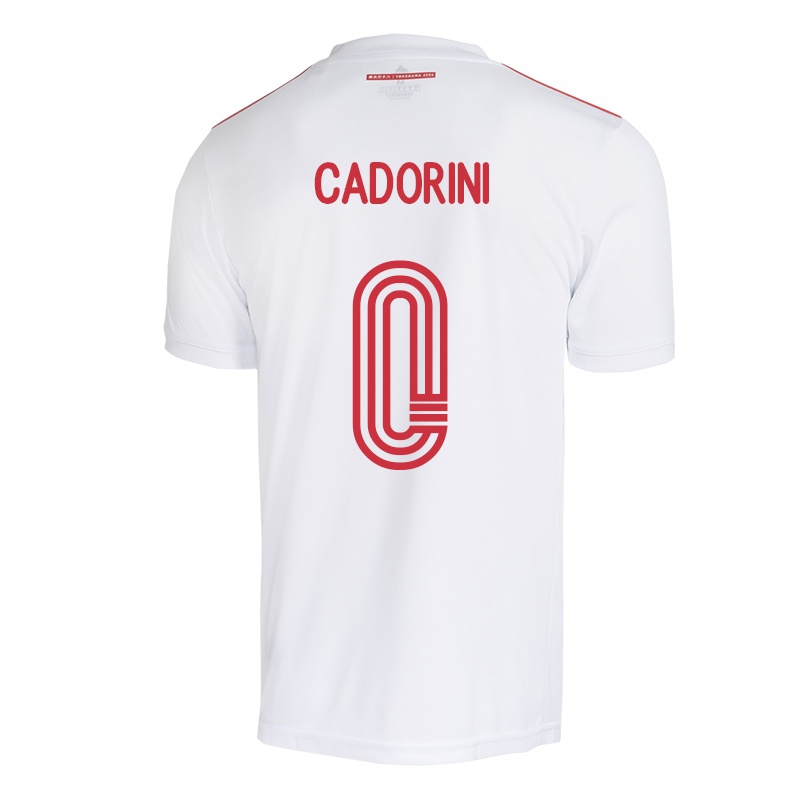 Homem Camisola Matheus Cadorini #0 Branco Alternativa 2021/22 Camisa
