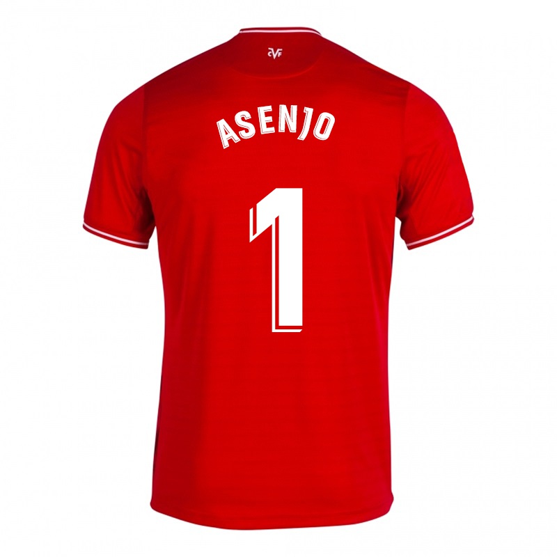 Homem Camisola Sergio Asenjo #1 Vermelho Alternativa 2021/22 Camisa
