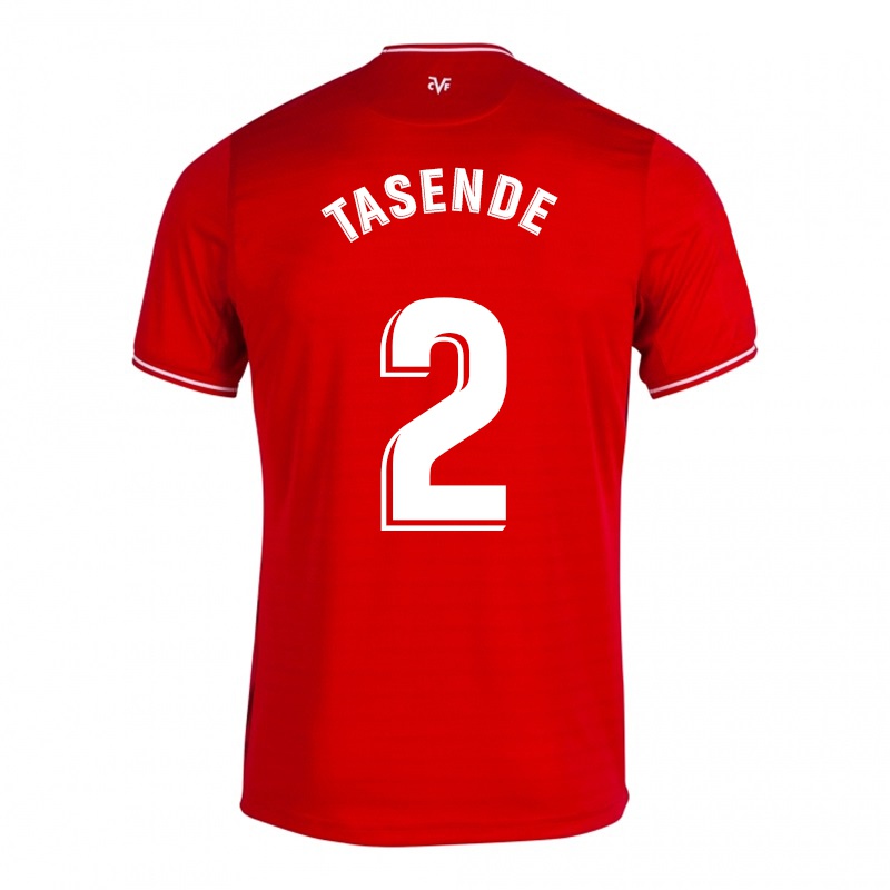 Homem Camisola Dani Tasende #2 Vermelho Alternativa 2021/22 Camisa