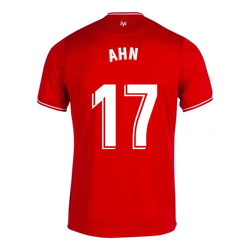 Homem Camisola June-hyuk Ahn #17 Vermelho Alternativa 2021/22 Camisa