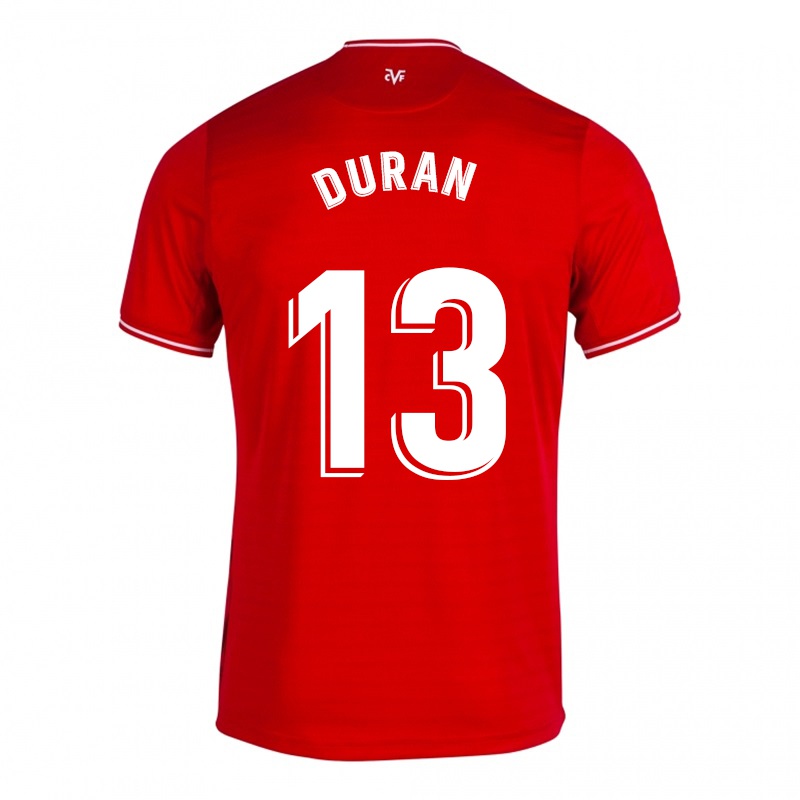 Homem Camisola Jaime Duran #13 Vermelho Alternativa 2021/22 Camisa