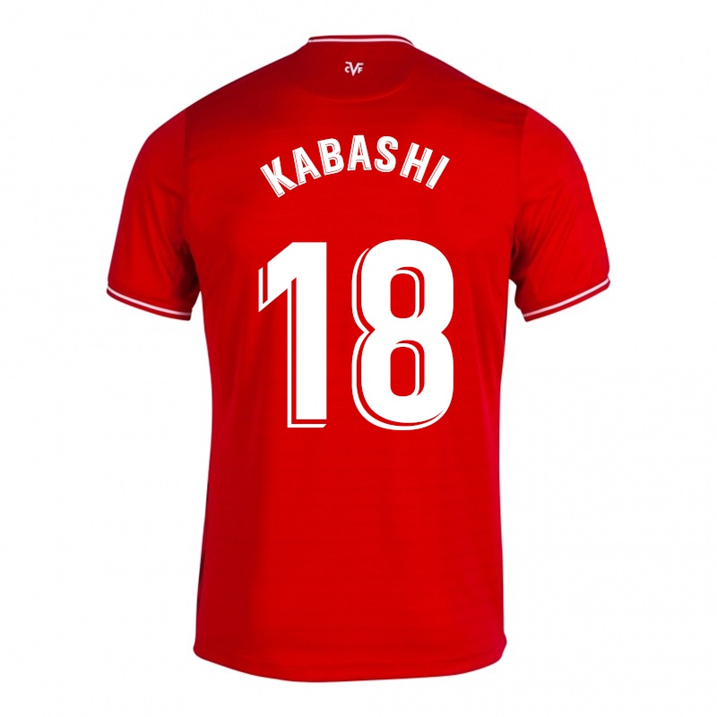 Homem Camisola Labinot Kabashi #18 Vermelho Alternativa 2021/22 Camisa