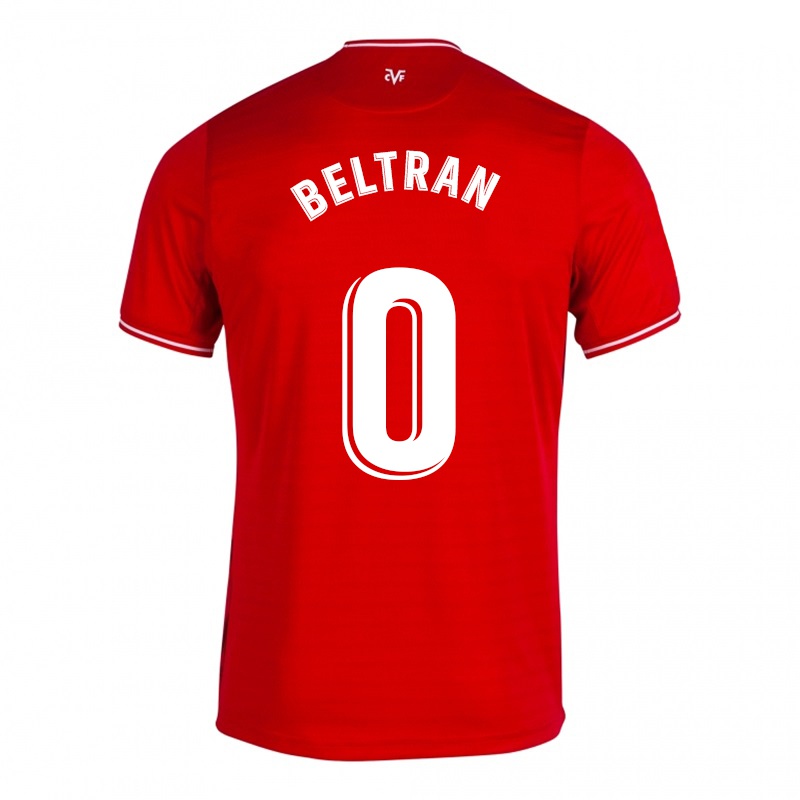 Homem Camisola Naim Beltran #0 Vermelho Alternativa 2021/22 Camisa