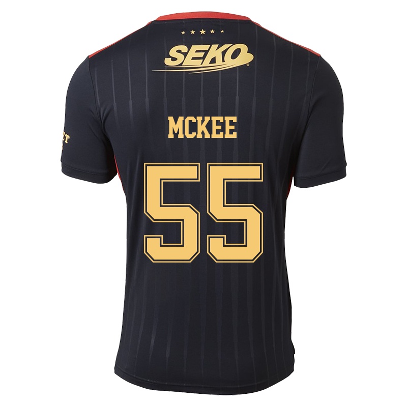 Homem Camisola Chris Mckee #55 Preto Alternativa 2021/22 Camisa