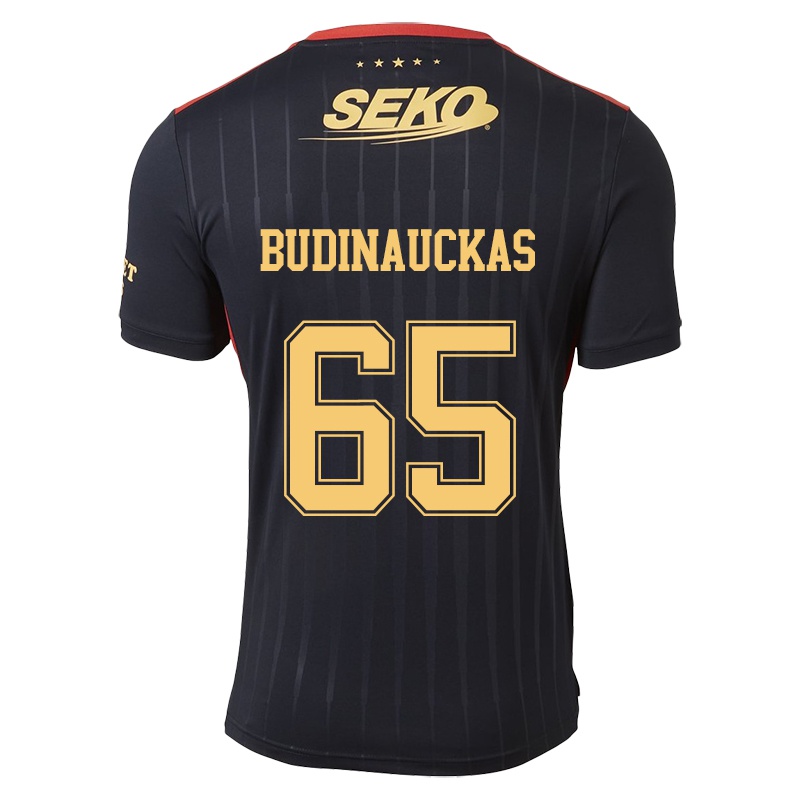 Homem Camisola Lewis Budinauckas #65 Preto Alternativa 2021/22 Camisa
