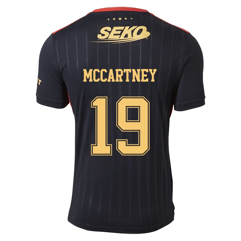 Homem Camisola Laura Mccartney #19 Preto Alternativa 2021/22 Camisa