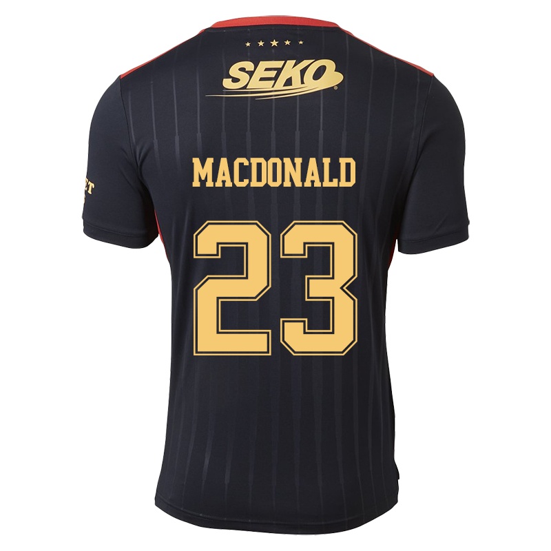 Homem Camisola Freya Macdonald #23 Preto Alternativa 2021/22 Camisa