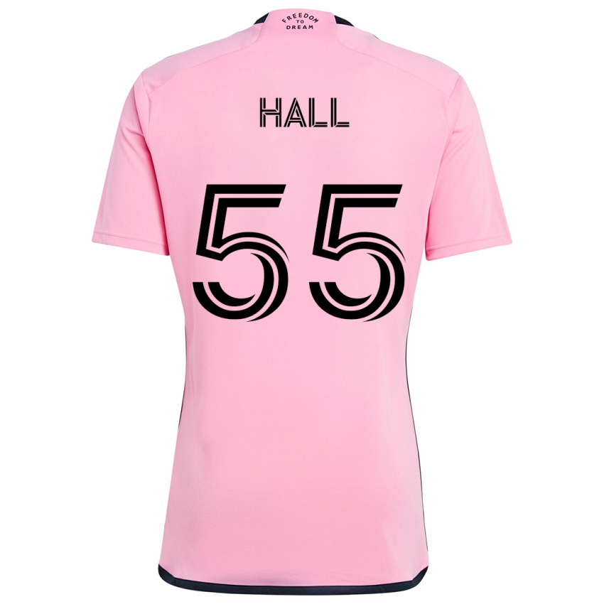 Criança Camisola Tyler Hall #55 Cor-De-Rosa Principal 2024/25 Camisa