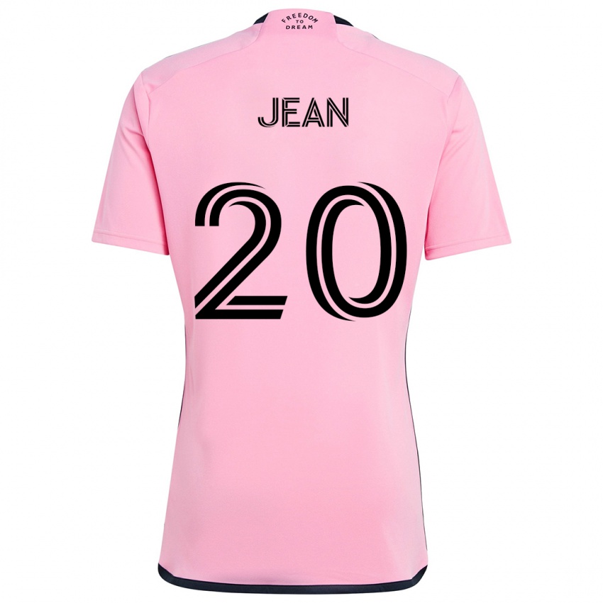 Criança Camisola Corentin Jean #20 Cor-De-Rosa Principal 2024/25 Camisa