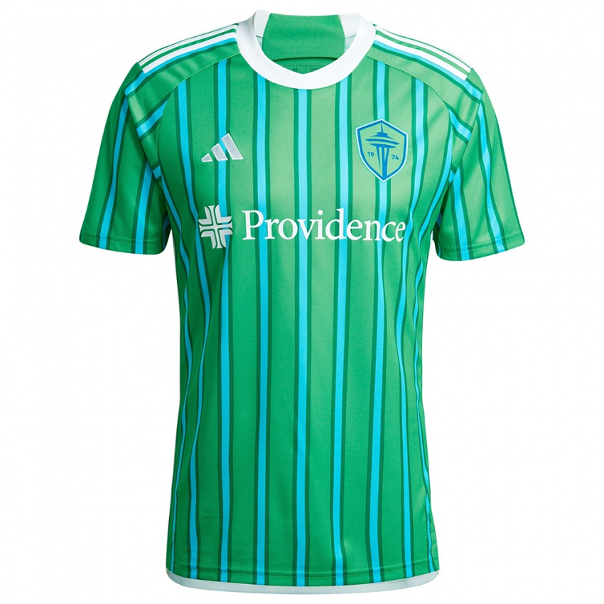 Criança Camisola Abdoulaye Cissoko #92 Verde Branco Principal 2024/25 Camisa