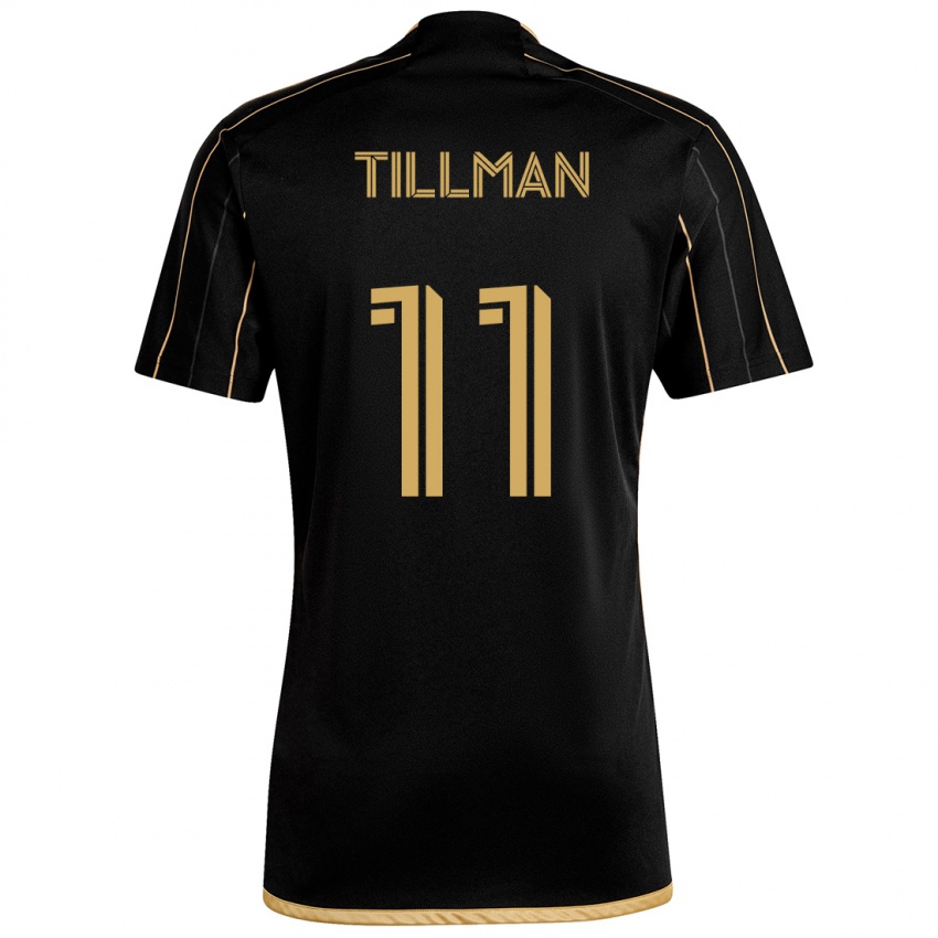 Criança Camisola Timothy Tillman #11 Ouro Preto Principal 2024/25 Camisa