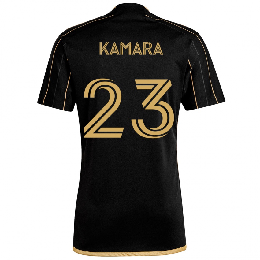 Criança Camisola Kei Kamara #23 Ouro Preto Principal 2024/25 Camisa