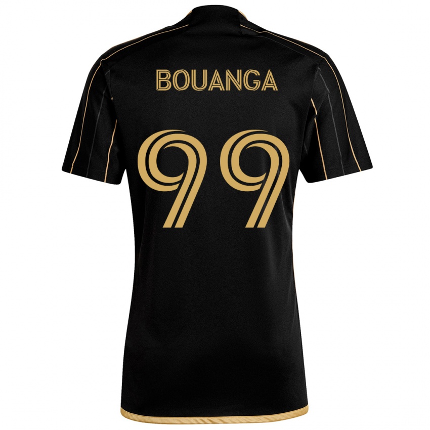 Criança Camisola Denis Bouanga #99 Ouro Preto Principal 2024/25 Camisa