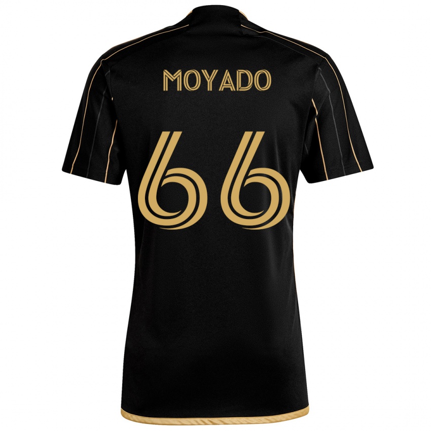 Criança Camisola Bryan Moyado #66 Ouro Preto Principal 2024/25 Camisa