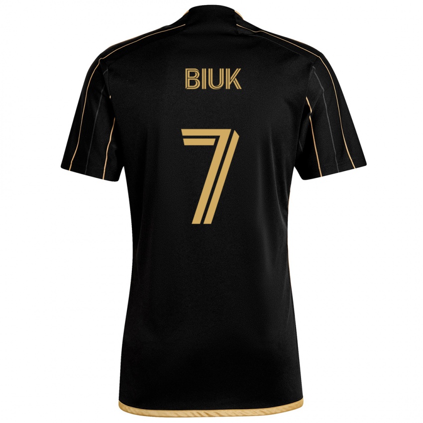 Criança Camisola Stipe Biuk #7 Ouro Preto Principal 2024/25 Camisa