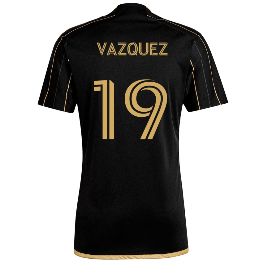 Criança Camisola Favian Vazquez #19 Ouro Preto Principal 2024/25 Camisa