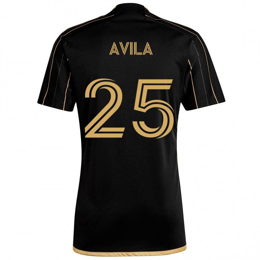 Criança Camisola Armando Avila #25 Ouro Preto Principal 2024/25 Camisa