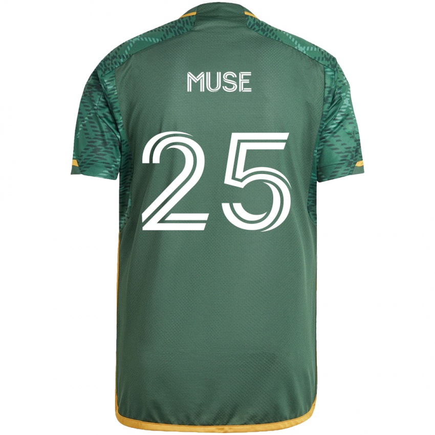 Criança Camisola Trey Muse #25 Green Orange Principal 2024/25 Camisa