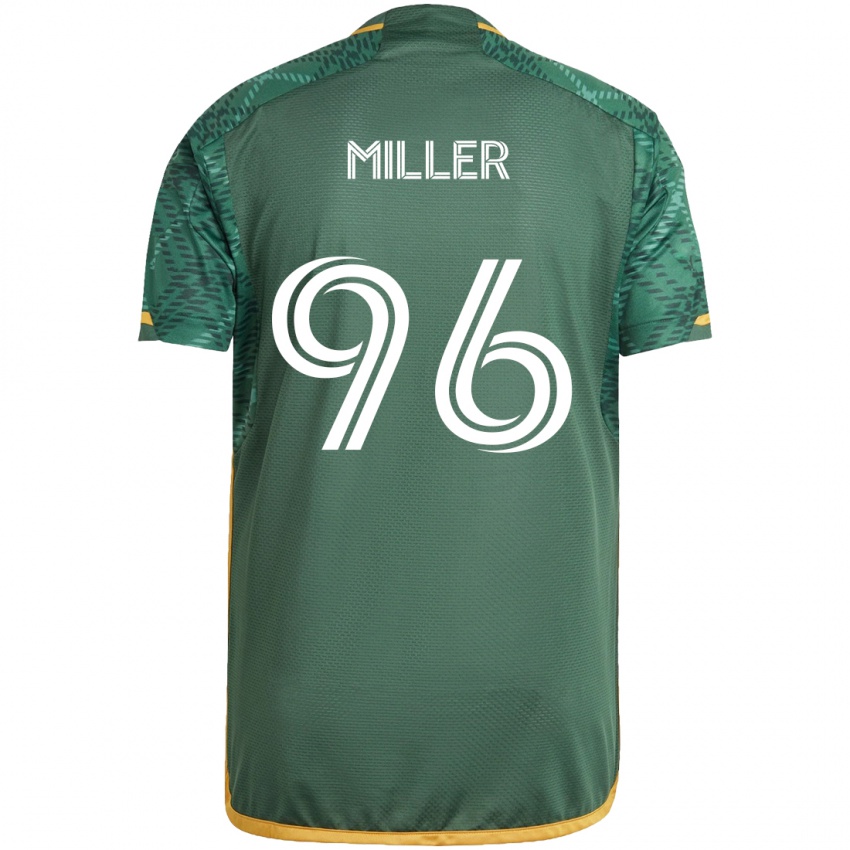 Criança Camisola Carver Miller #96 Green Orange Principal 2024/25 Camisa