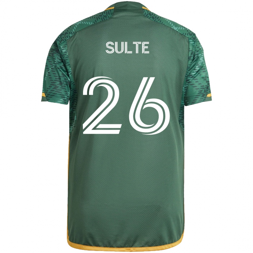 Criança Camisola Hunter Sulte #26 Green Orange Principal 2024/25 Camisa