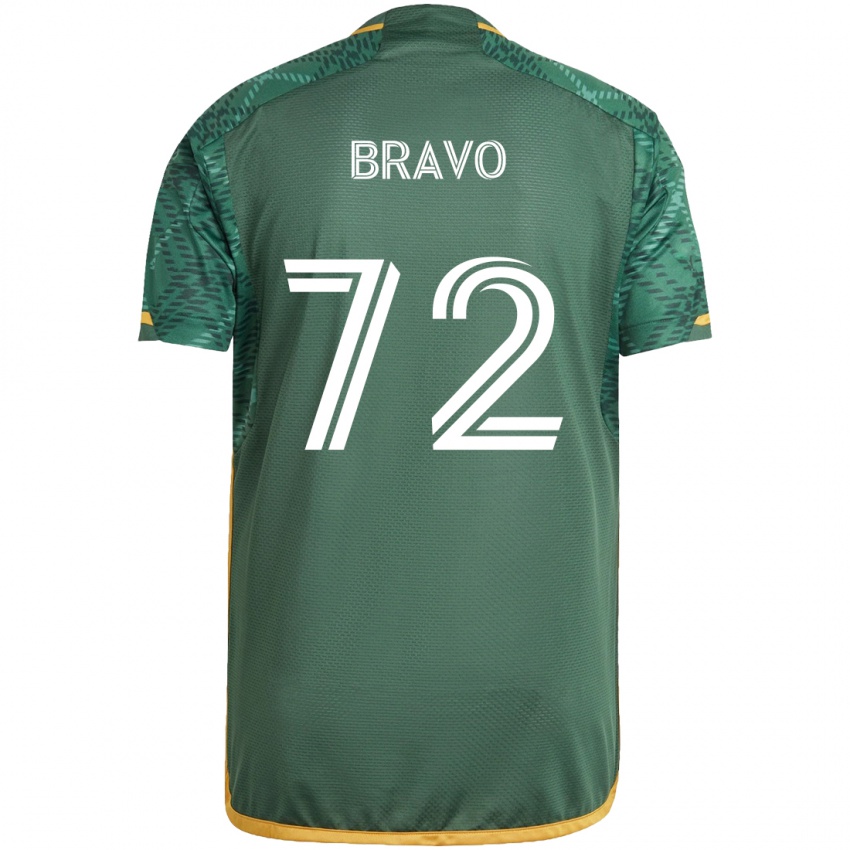 Criança Camisola Julian Bravo #72 Green Orange Principal 2024/25 Camisa