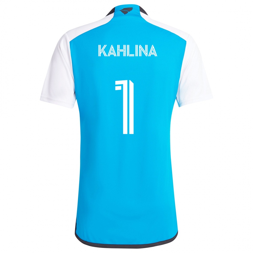 Criança Camisola Kristijan Kahlina #1 Branco Azulado Principal 2024/25 Camisa