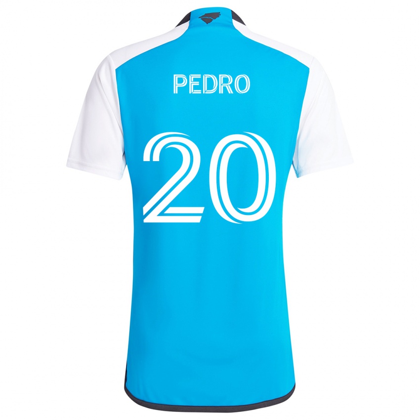 Criança Camisola João Pedro #20 Branco Azulado Principal 2024/25 Camisa