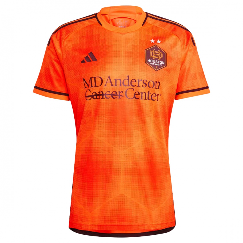 Criança Camisola Jeferson Medina #14 Laranja Preto Principal 2024/25 Camisa