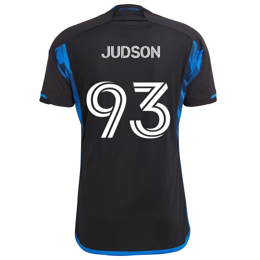 Criança Camisola Judson #93 Azul Preto Principal 2024/25 Camisa