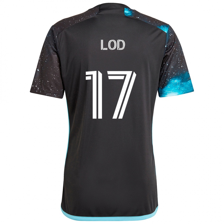 Criança Camisola Robin Lod #17 Preto Azul Principal 2024/25 Camisa