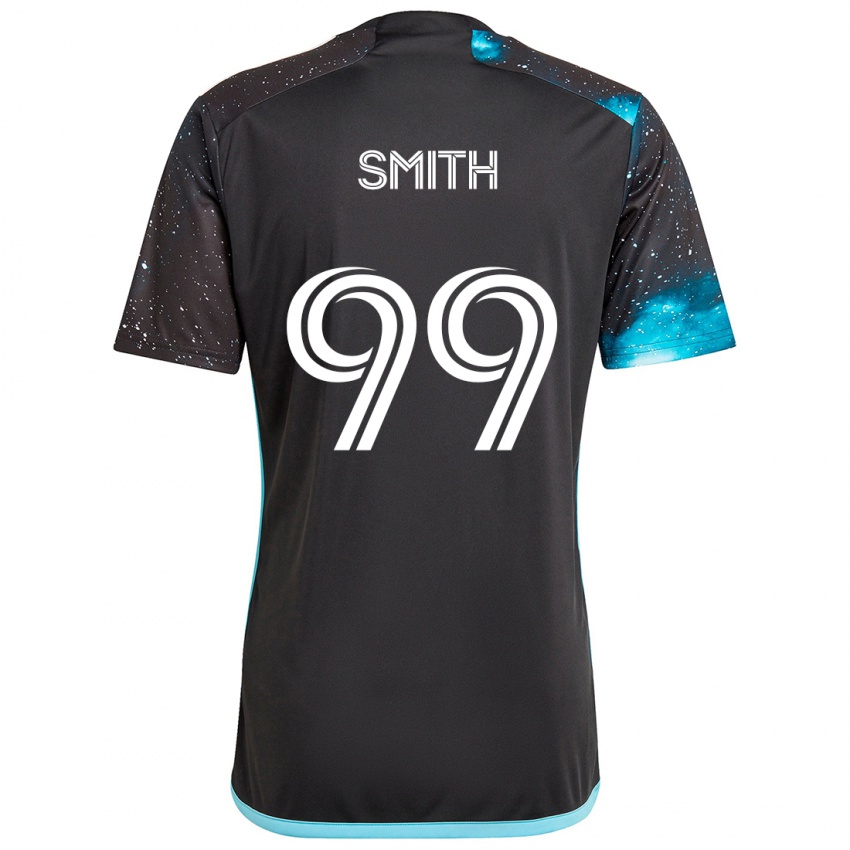 Criança Camisola Jordan Adebayo-Smith #99 Preto Azul Principal 2024/25 Camisa