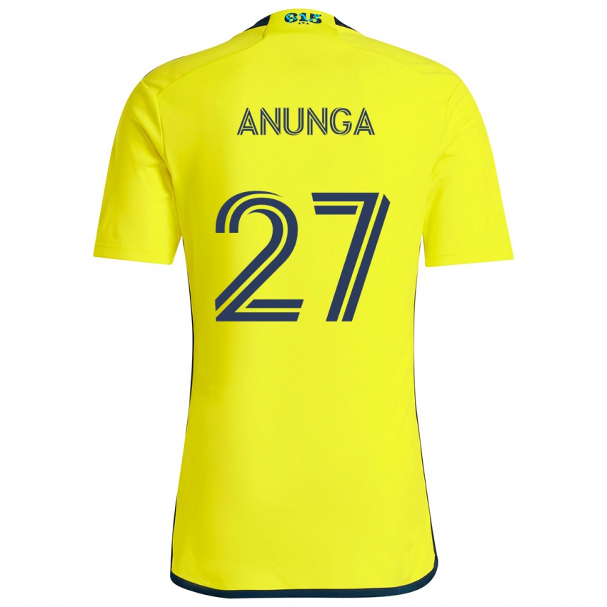 Criança Camisola Tah Anunga #27 Amarelo Azul Principal 2024/25 Camisa