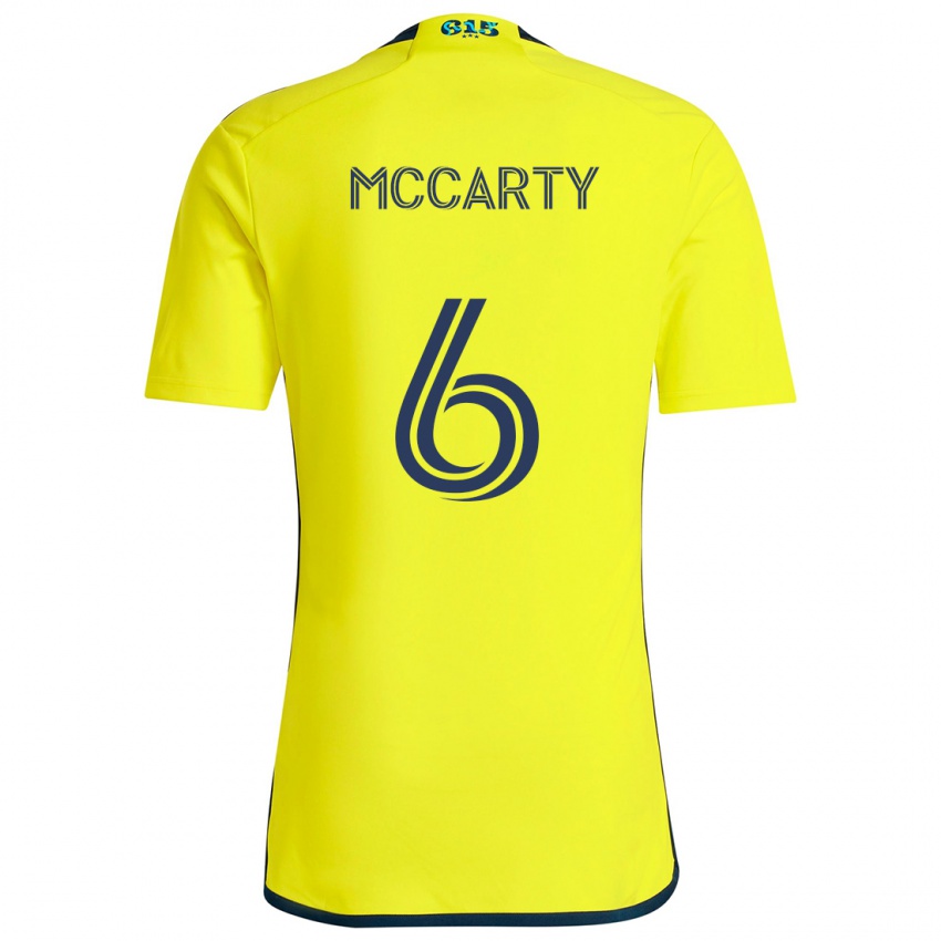 Criança Camisola Dax Mccarty #6 Amarelo Azul Principal 2024/25 Camisa