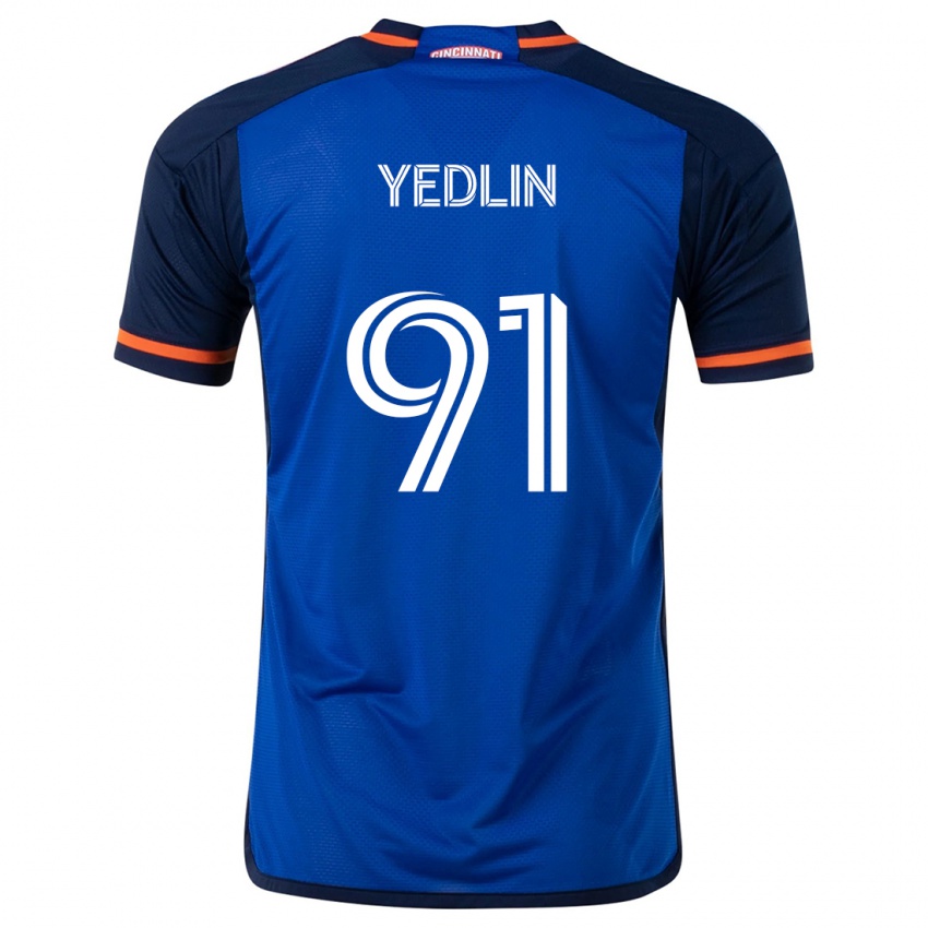 Criança Camisola Deandre Yedlin #91 Branco Azulado Principal 2024/25 Camisa