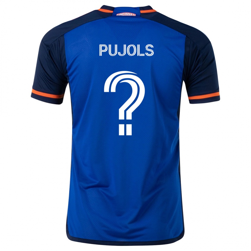 Criança Camisola Pablo Pujols #0 Branco Azulado Principal 2024/25 Camisa