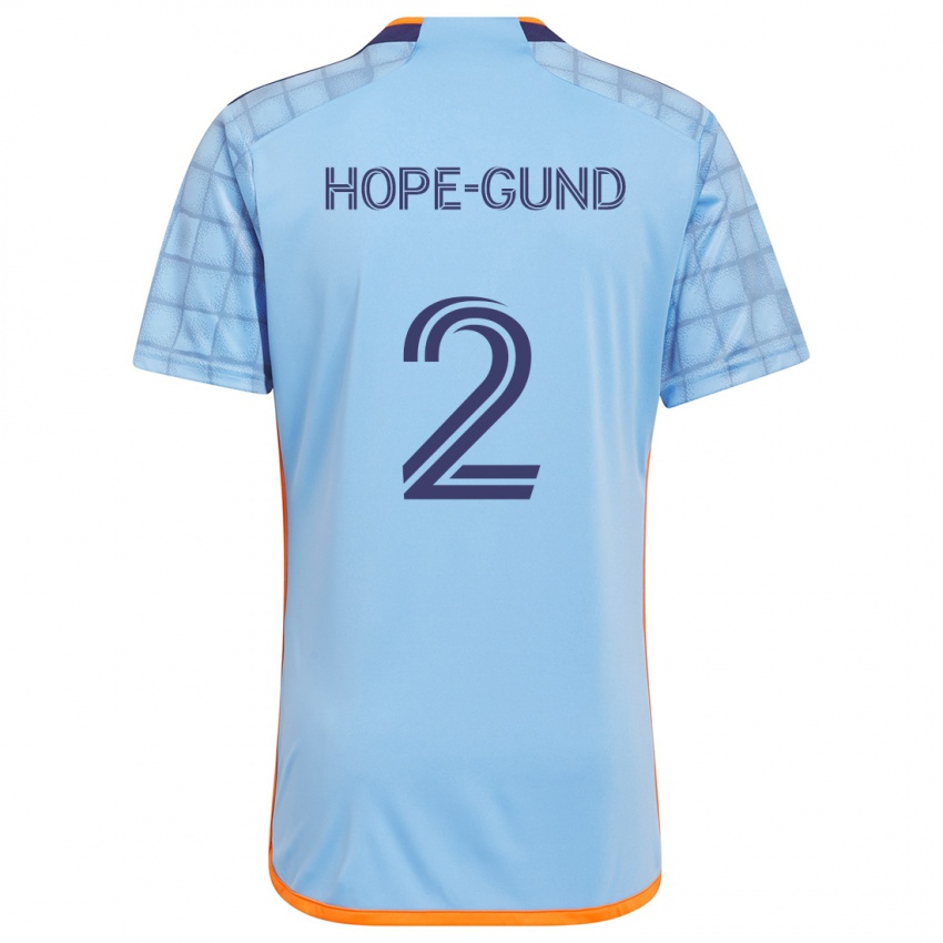 Criança Camisola Rio Hope-Gund #2 Azul Laranja Principal 2024/25 Camisa