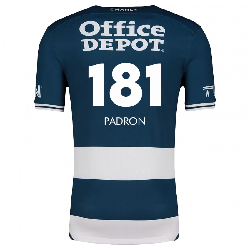 Criança Camisola Romeo Padrón #181 Branco Azulado Principal 2024/25 Camisa