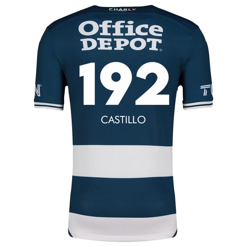 Criança Camisola José Castillo #192 Branco Azulado Principal 2024/25 Camisa