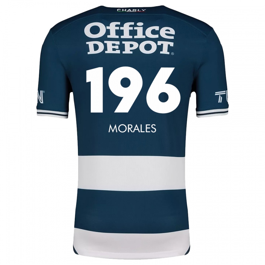 Criança Camisola Erik Morales #196 Branco Azulado Principal 2024/25 Camisa