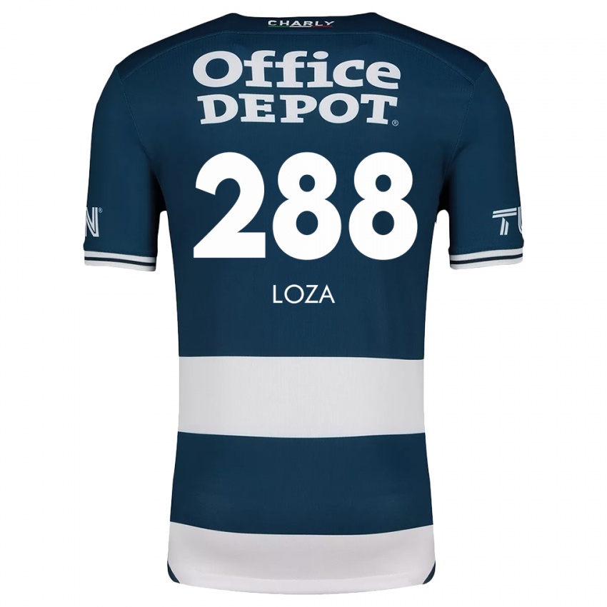 Criança Camisola Santino Loza #288 Branco Azulado Principal 2024/25 Camisa