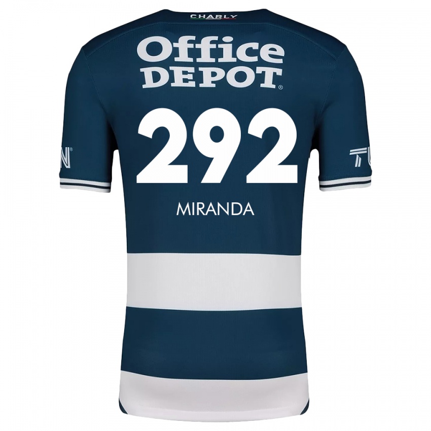 Criança Camisola Herbey Miranda #292 Branco Azulado Principal 2024/25 Camisa