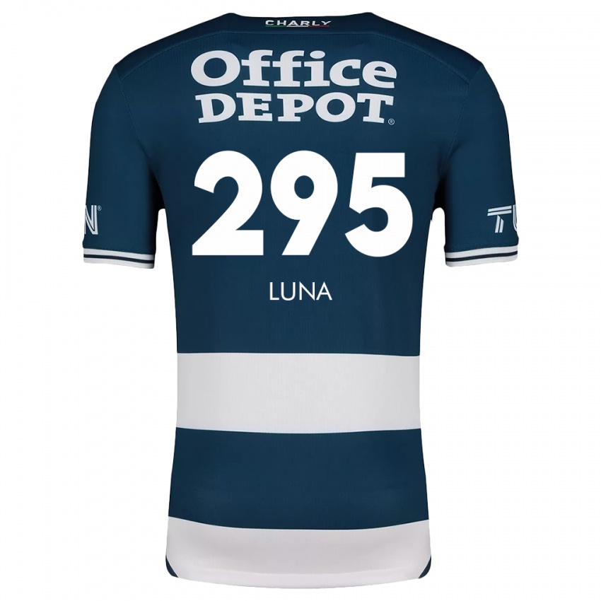 Criança Camisola Irving Luna #295 Branco Azulado Principal 2024/25 Camisa